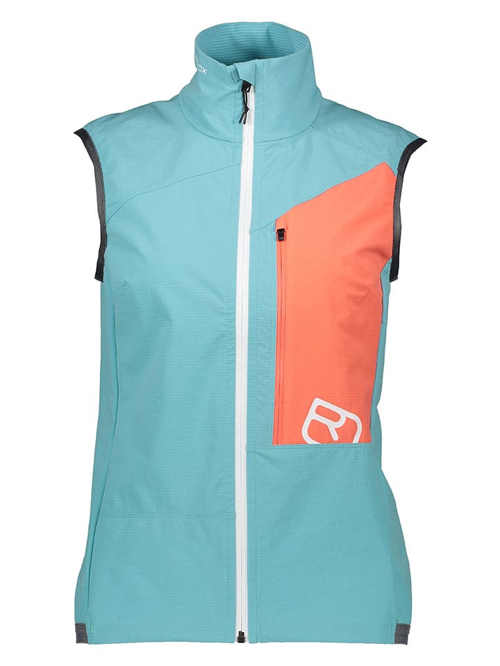 

ORTOVOX Функциональный жилет "Беррино" бирюзового цвета