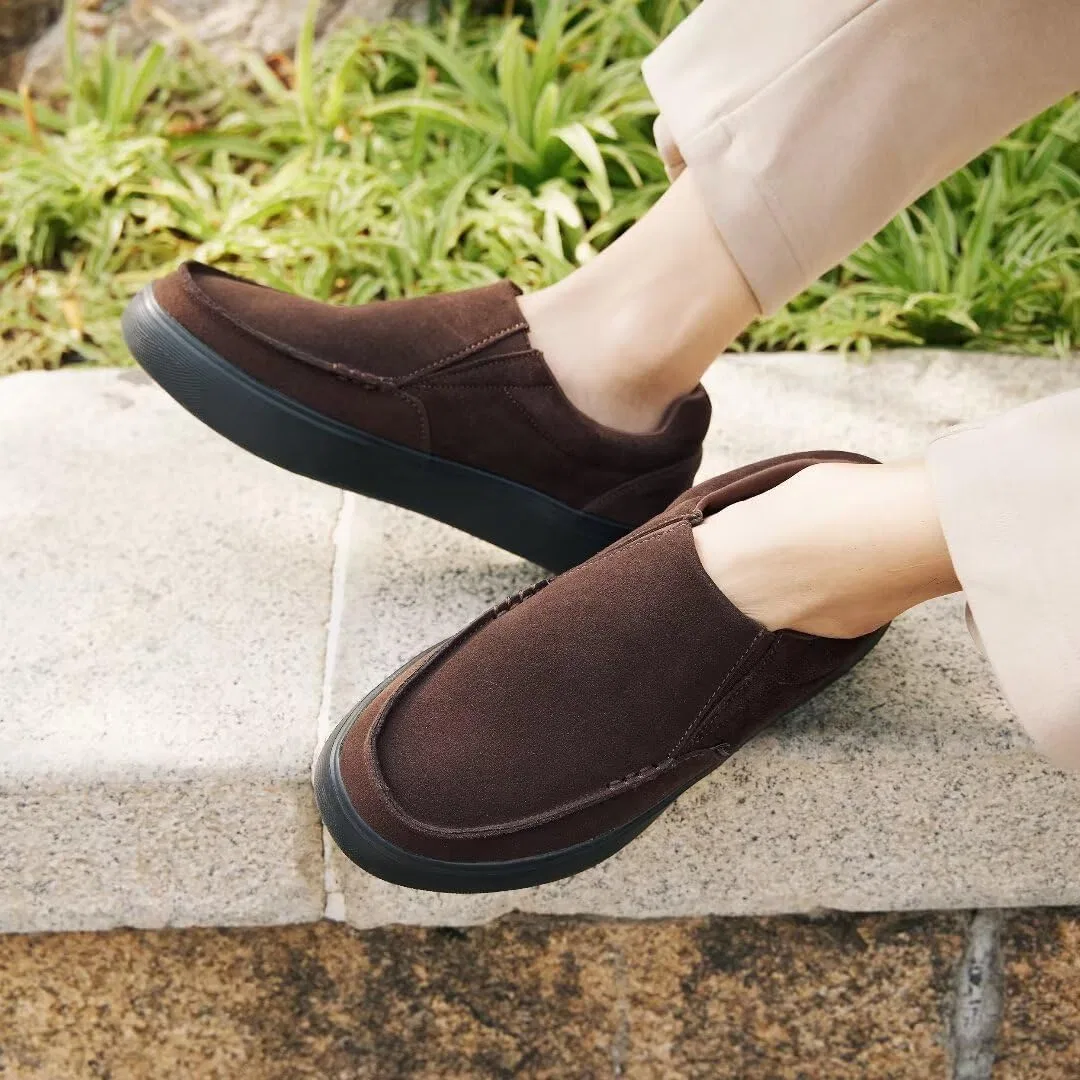 Лоферы ортопедические OrthoComfoot, кофе — фото 3