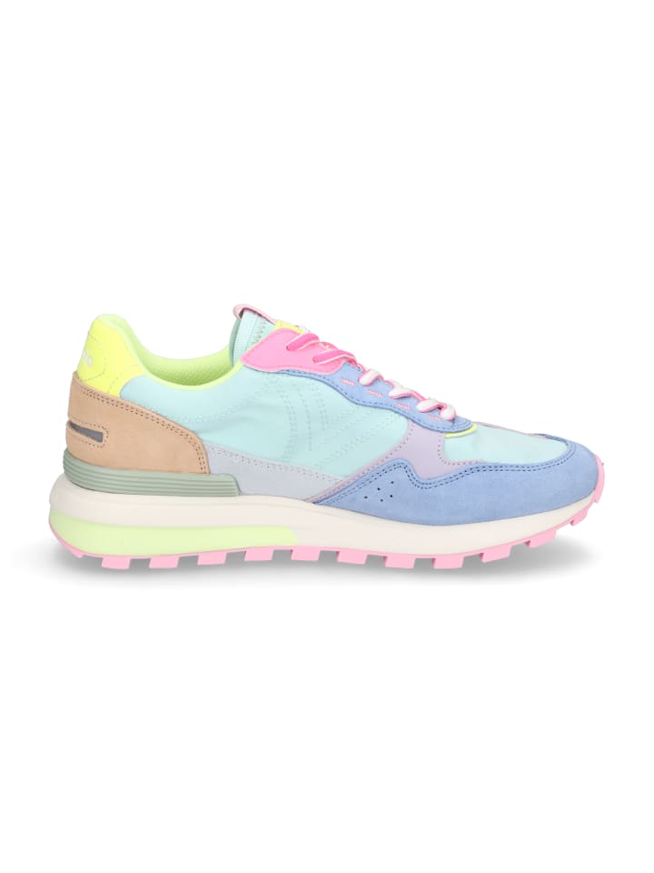 Кроссовки на шнуровке Victoria Shoes, цвет blau multi — фото 4