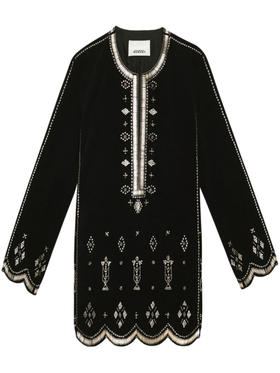 

ISABEL MARANT платье мини Helena, черный