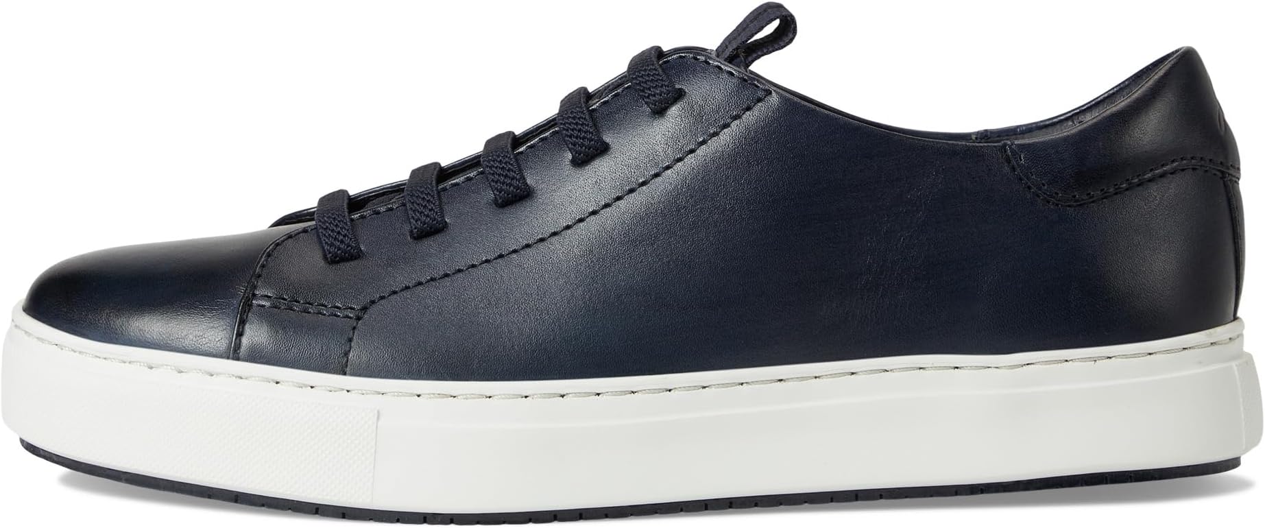 Кроссовки Johnston & Murphy Collection Anson Lace-To-Toe, цвет Navy Hand-Stained Calfskin — фото 4