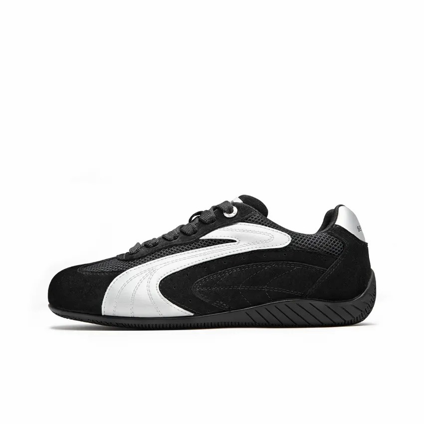 

ABCIO Низкие повседневные кроссовки унисекс черные, цвет Black