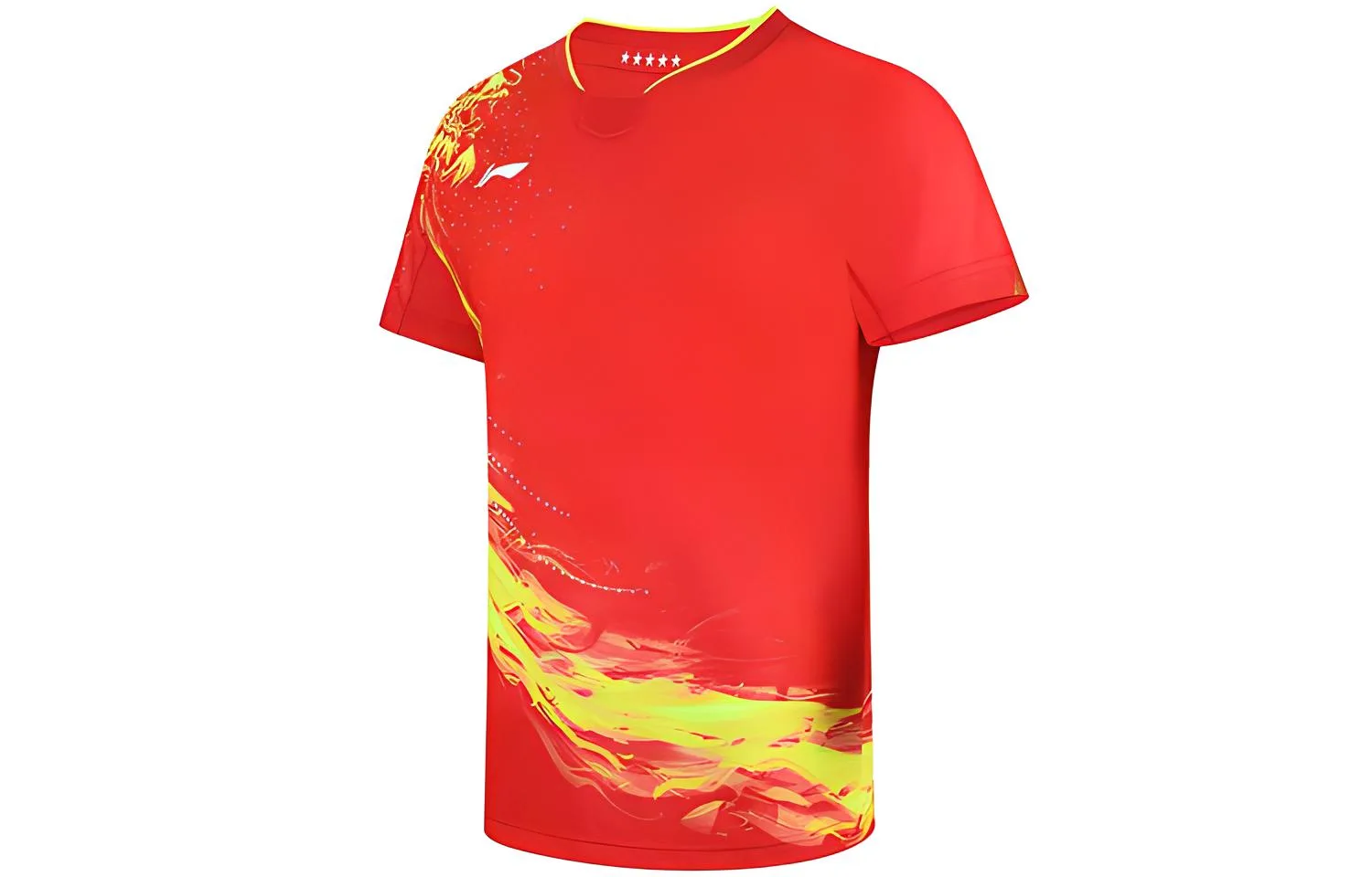 Спортивная одежда для настольного тенниса Li-Ning мужская, Total Cherry Red — фото 4