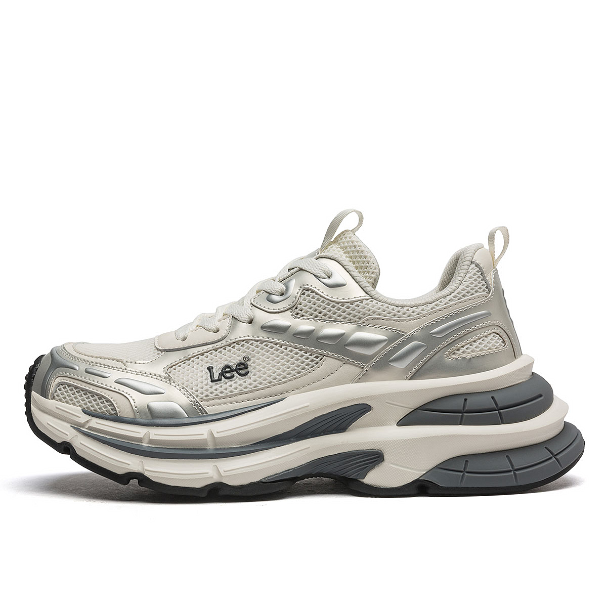 

Низкие массивные кроссовки мужские Lee, Beige