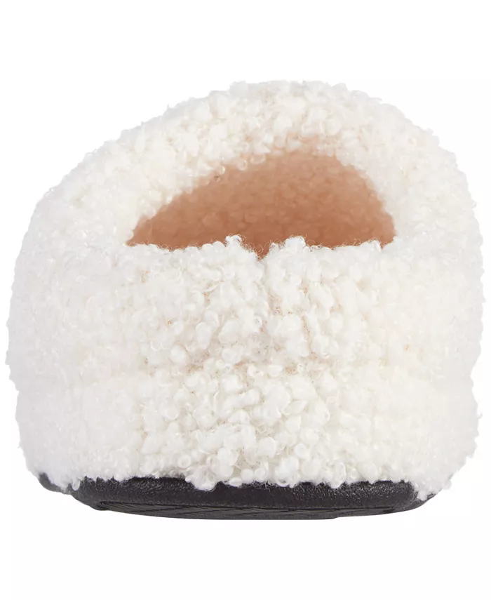 Женские тапочки Memory Foam Berber Fiona Comfort с капюшоном Isotoner Signature, белый — фото 3