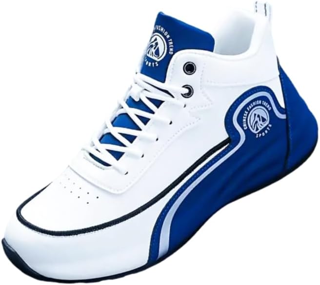 

Мужские повседневные спортивные кроссовки HoaloX, амортизирующие и дышащие, износостойкие кроссовки с толстой подошвой для скейтборда, синий