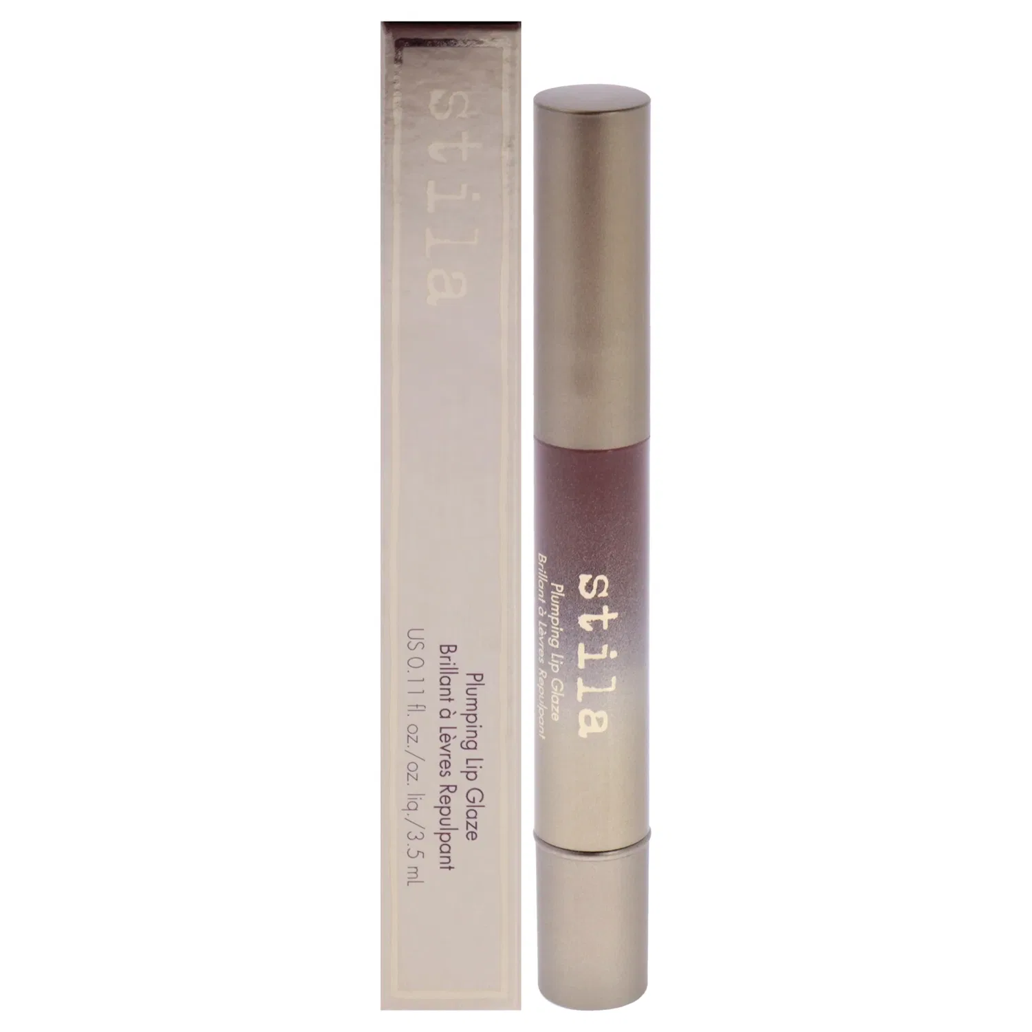 Блеск для губ Stila Plumping Lip Glaze - Brown Sugar для женщин - 0,11 унции