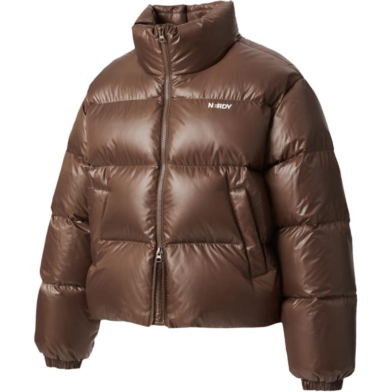 

Nerdy Пуховик FW24 женский коричневый, Brown