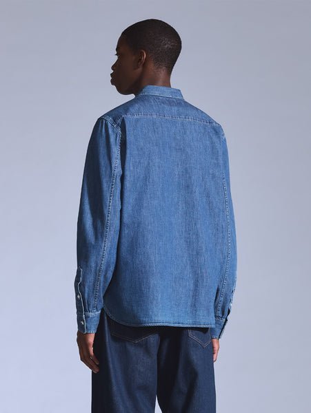 Рубашка на пуговицах BLUETAB Levi's, Medium Indigo - Worn In — фото 2