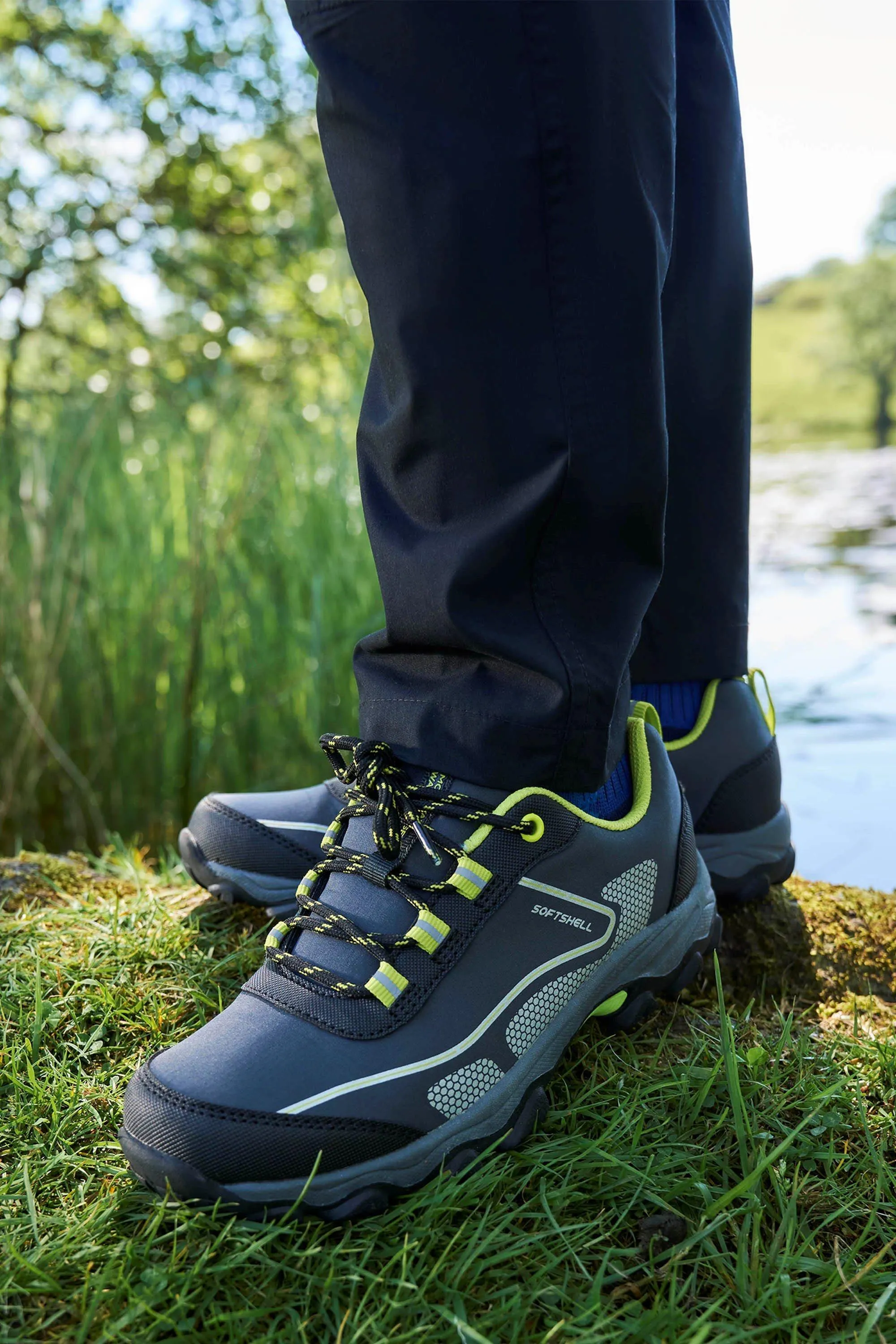 

Прогулочная обувь Softshell Кроссовки для походов Mountain Warehouse, зеленый