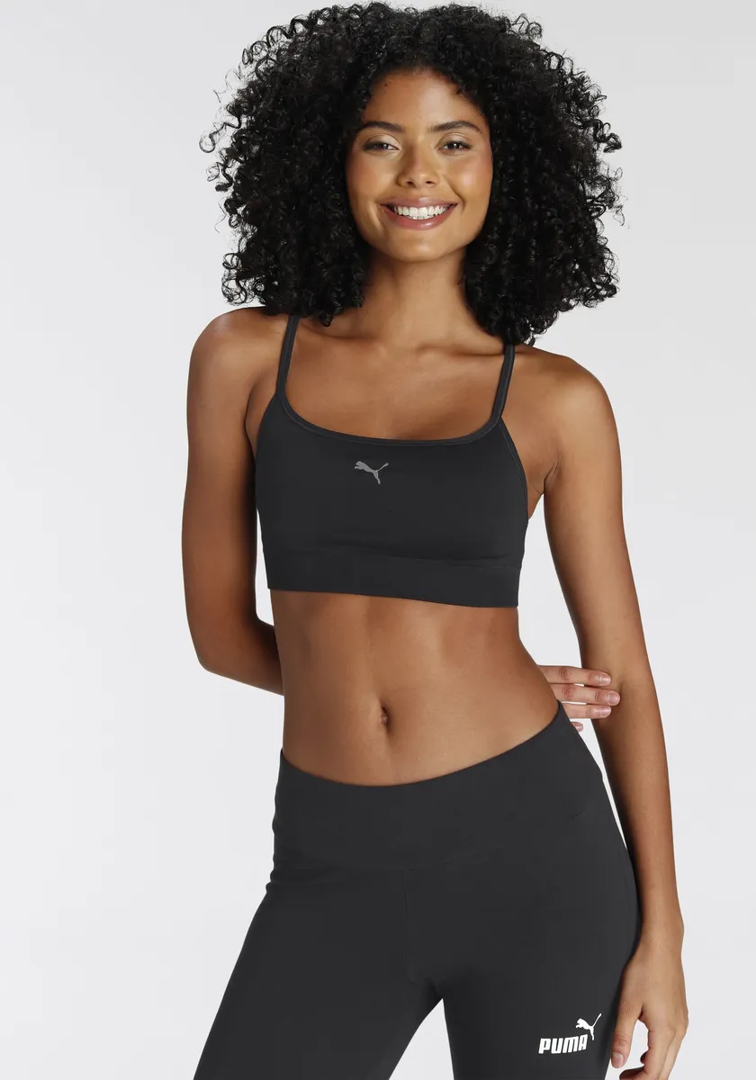 

Спортивный бюстгальтер PUMA "LOW IMPACT STUDIO SEAMLESS BRA", черный