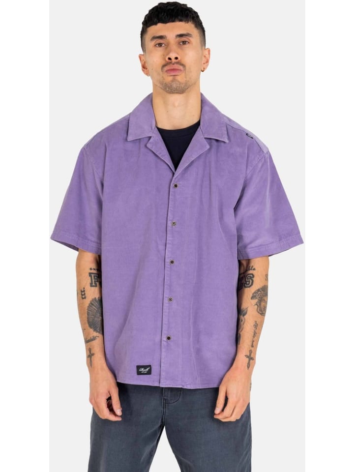 

Футболка Resort Cord Shirt Reell, фиолетовый
