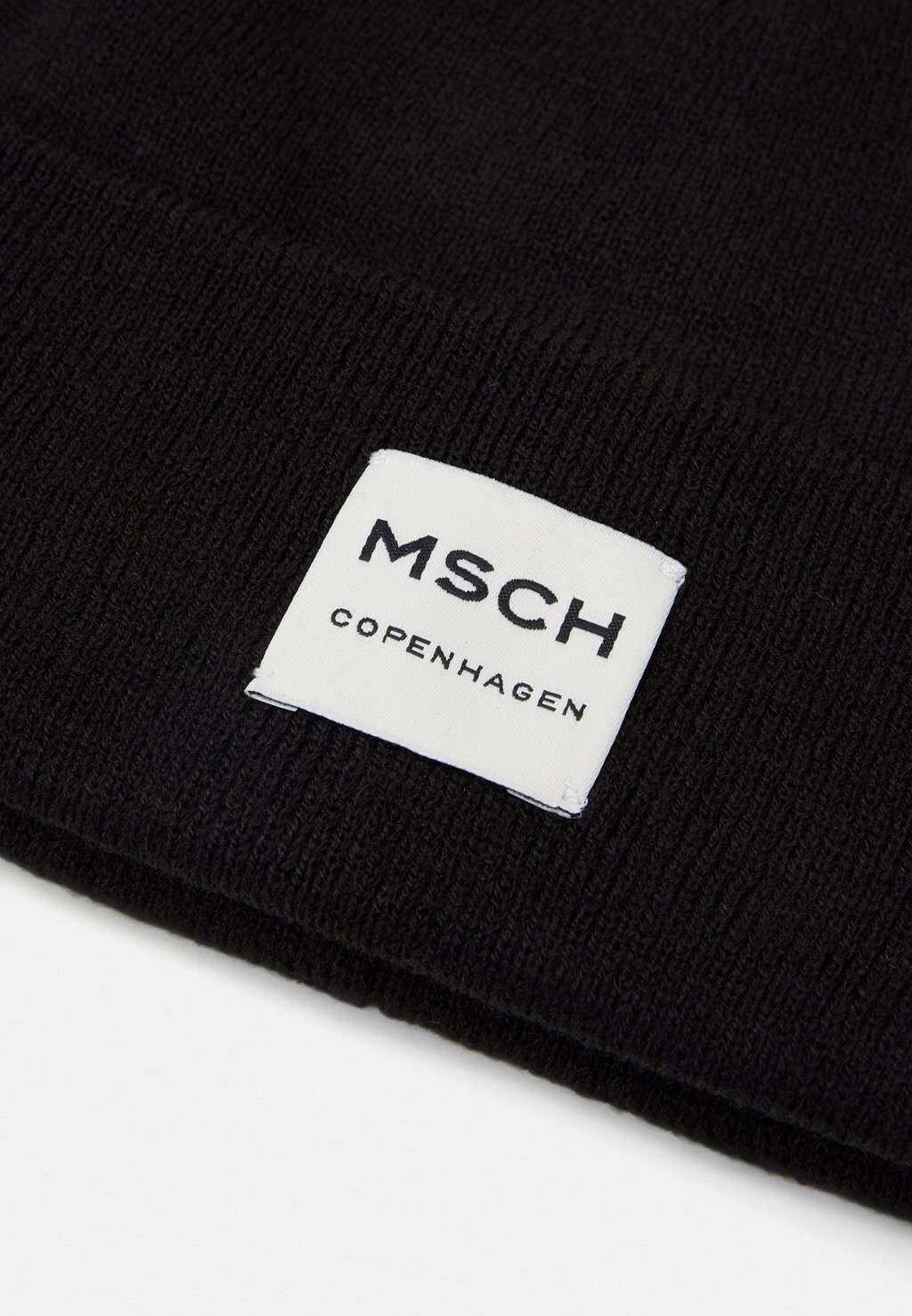 

Шапка LOGO BEANIE KEY MSCH Copenhagen, черный