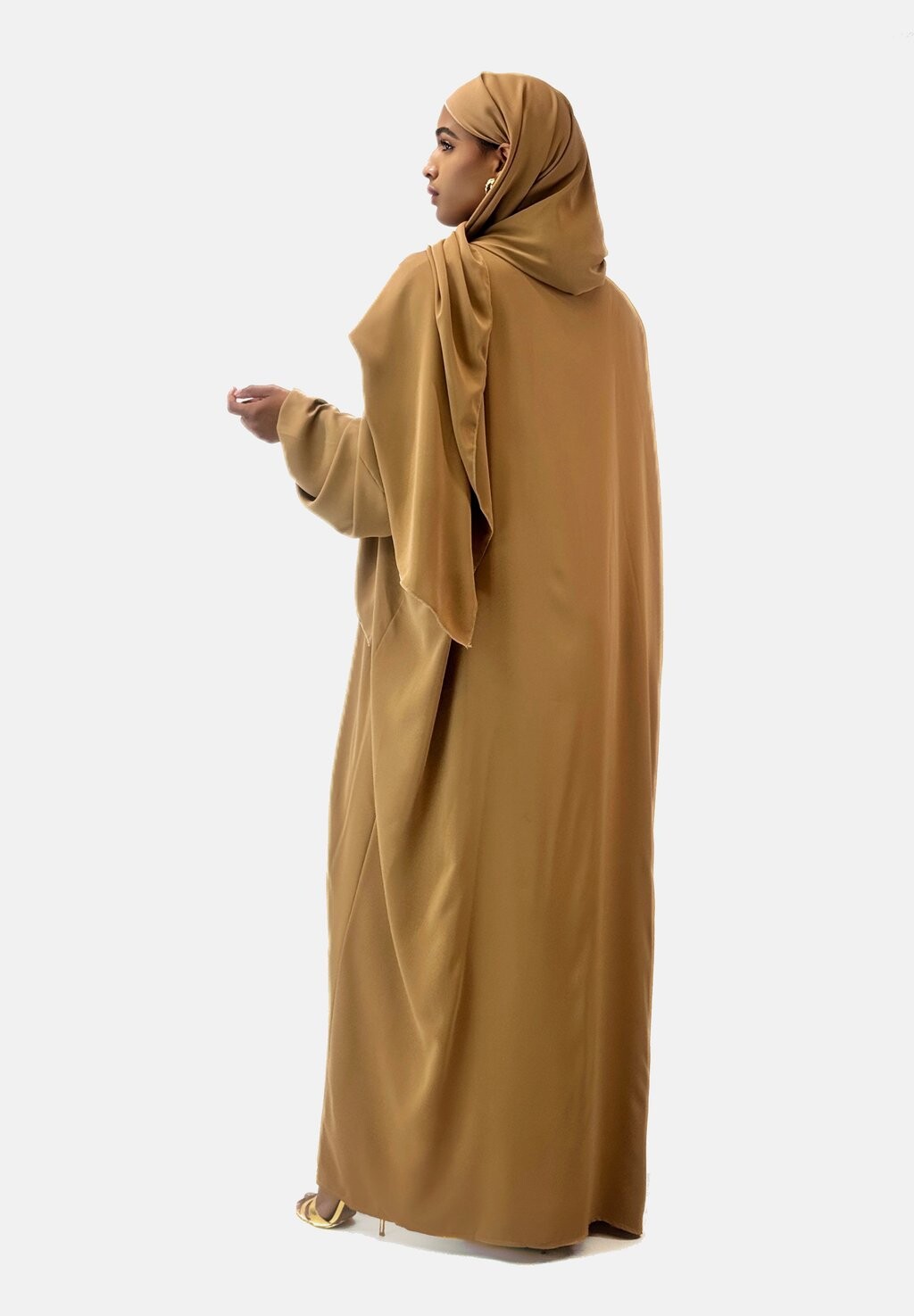 

Платье макси ABAYA Elara, бежевый