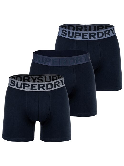 

Боксеры, 3 шт. Superdry, синий