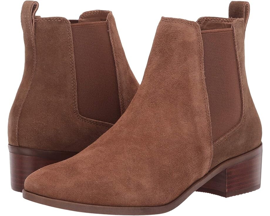 Ботинки женские Steve Madden Dover Bootie из замши, коричневый
