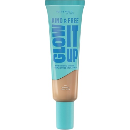 

Тональное средство Rimmel Rg Kind & Free Glow It Up Skin Tint 103 True Ivory A Lightweight Skin Tint For A Natural Glow