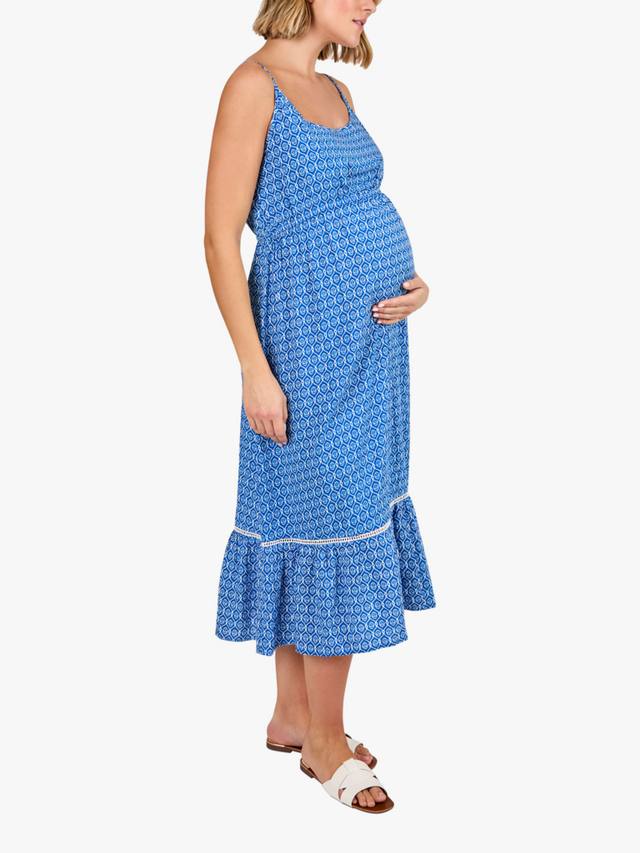 

Платье с рисунком для беременных JoJo Maman Bébé, синий