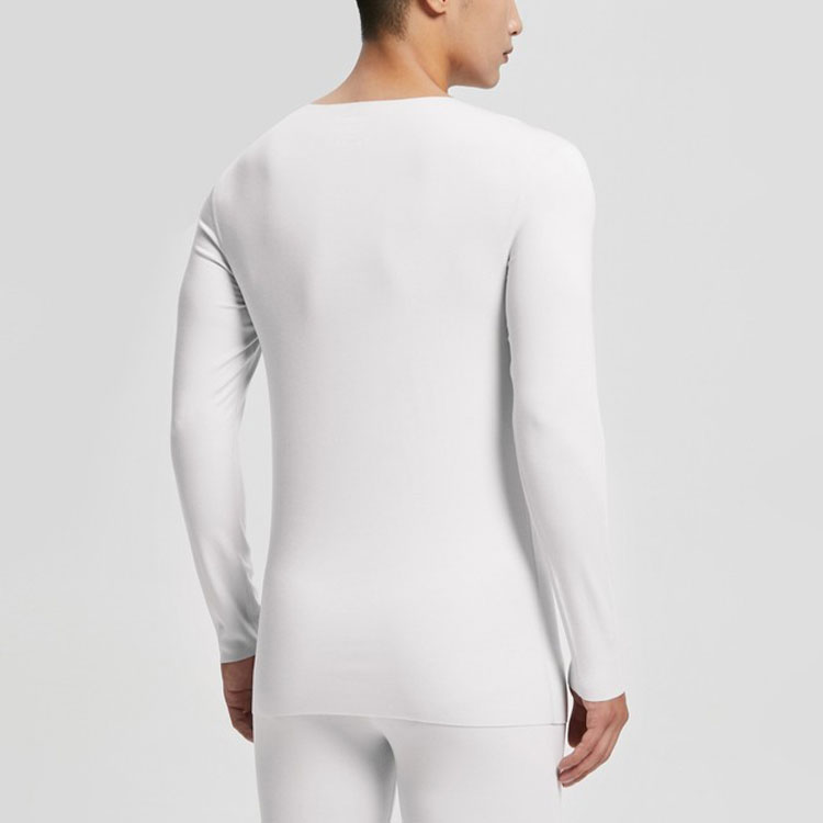 Calvin Klein Термофутболка мужская, светло-серая с белым, 100 г — фото 4