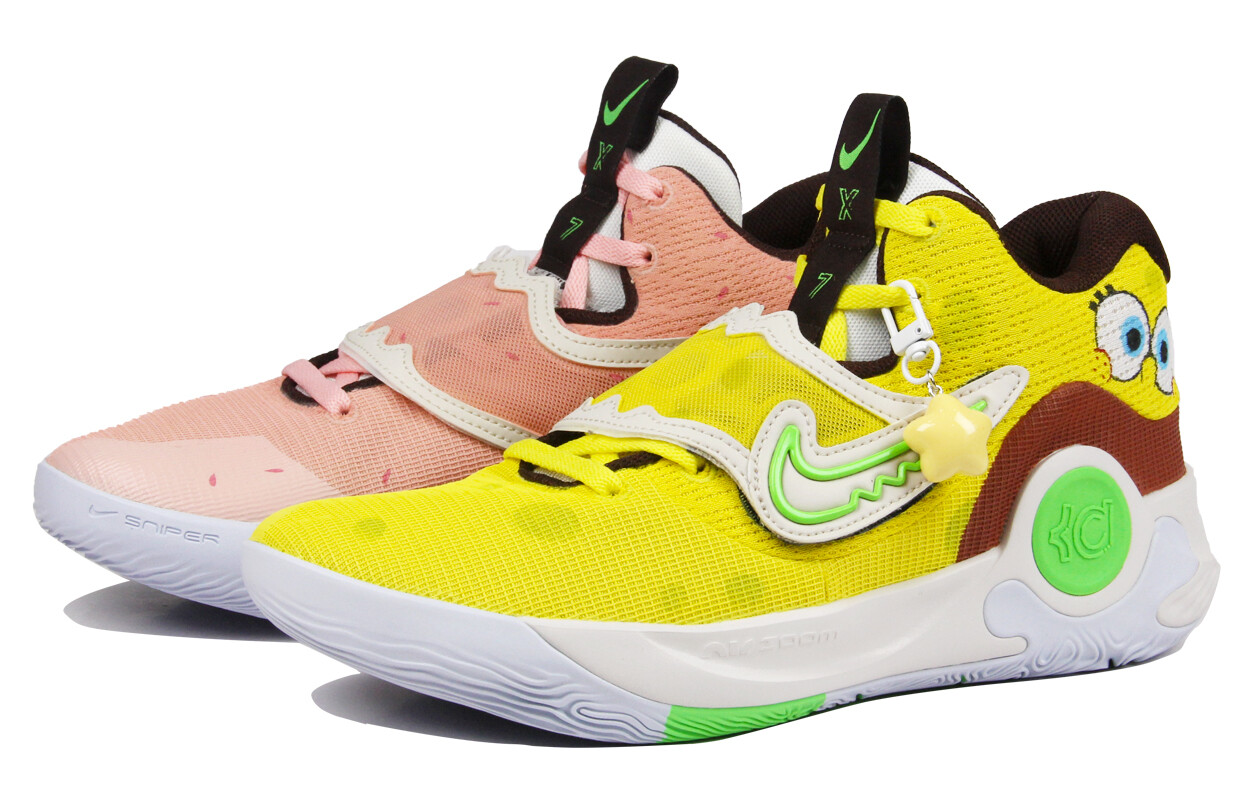 

Баскетбольные кроссовки KD Trey 5 X Basketball Shoes Men Low-Top Yellow/pink/white Nike