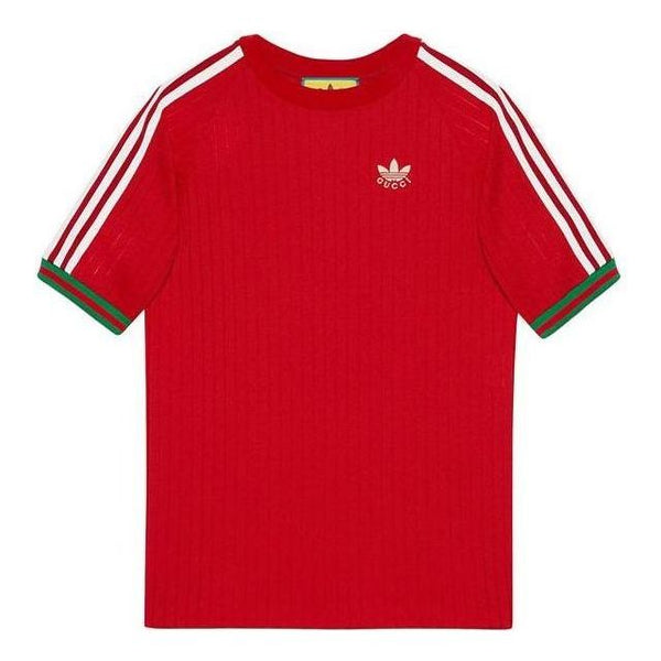 

Футболка x adidas jersey t-shirt 'red' Gucci, красный