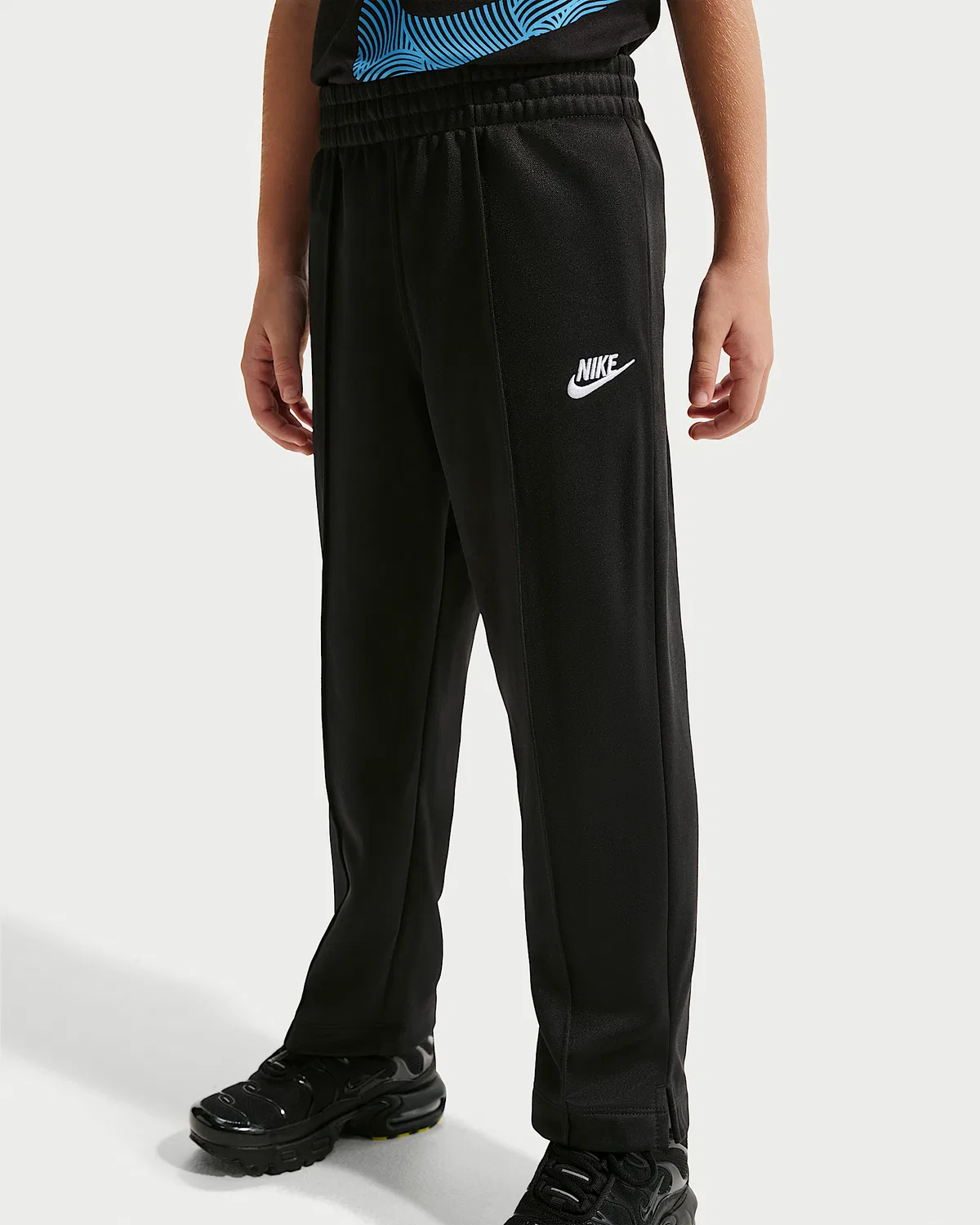 Детский спортивный костюм Nike Sportswear In The Zone Dri-FIT 2-Piece Oversized, Black — фото 4