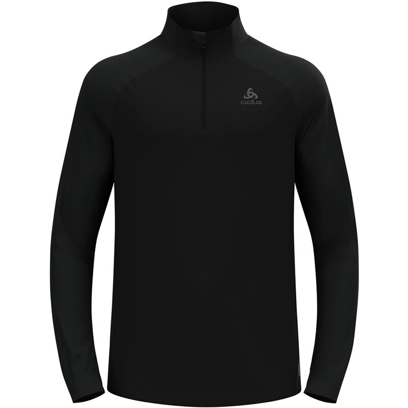 

Средний слой, застежка-молния 1/2, базовый Odlo, черный