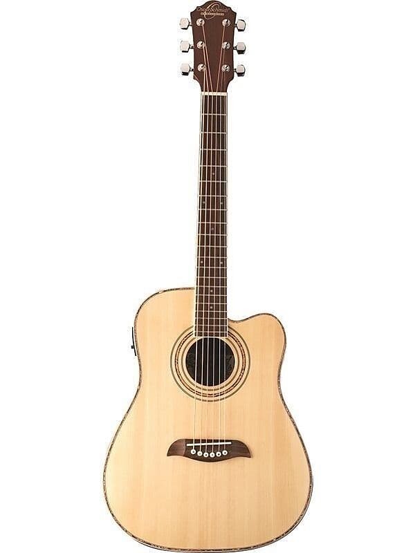 

Акустическая гитара Oscar Schmidt OG1CE -Acoustic Electric 3/4 Dreadnought Sz Guitar Natural Finish