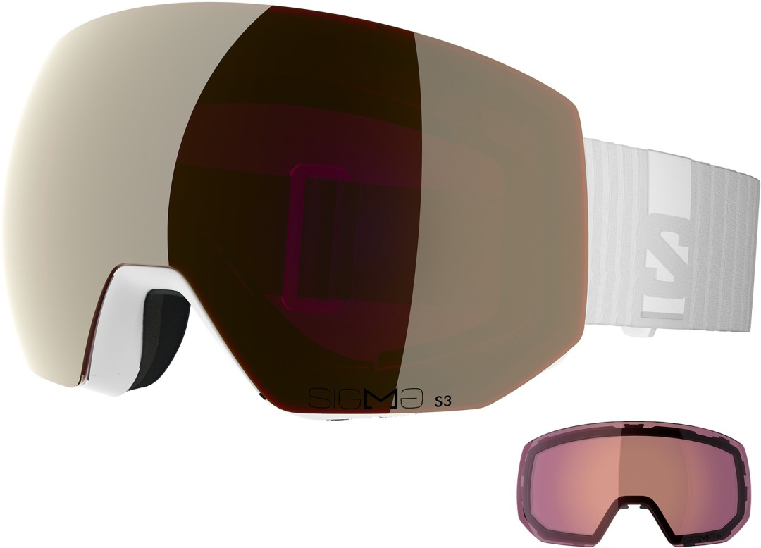 

Salomon Солнцезащитные очки Radium pro sigma white/sigma black gold