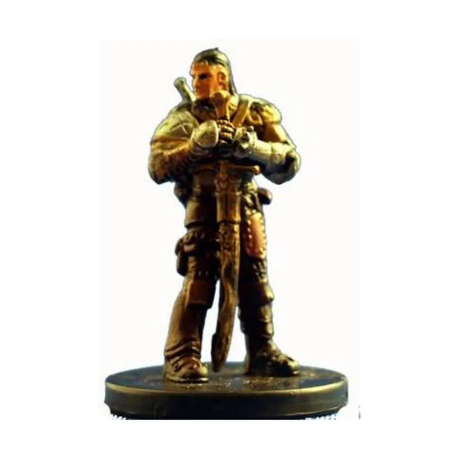 

Человеческий наемник (пересмотренный стартовый набор № 3/5), Dungeons & Dragons - Collectible Miniatures Game - Starter Set Singles