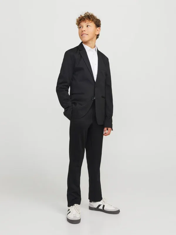 Костюм Jjejaxon set suit Jack & Jones Junior, черный — фото 2