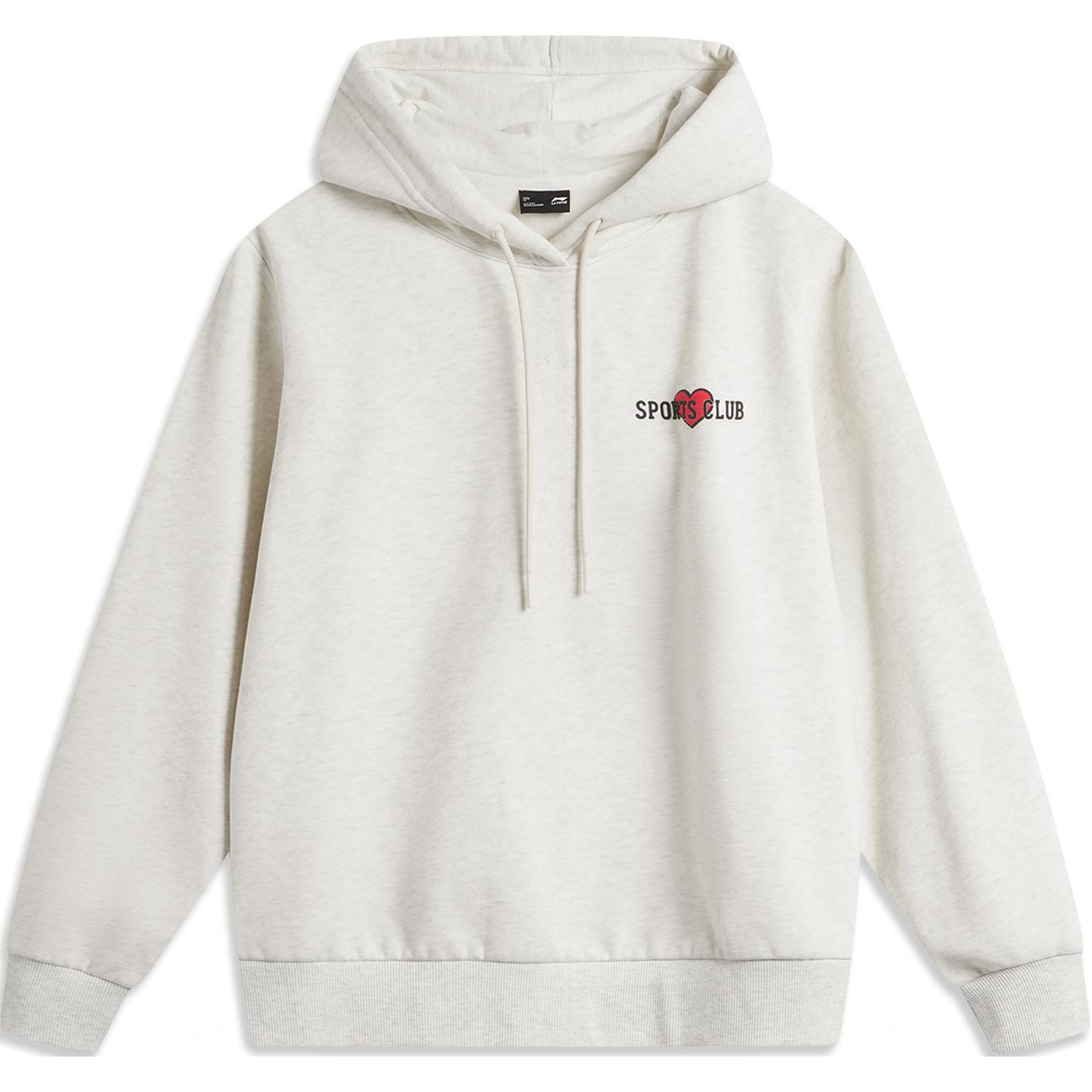 

Толстовка LiNing Sports Life Collection женская светло-серый меланж