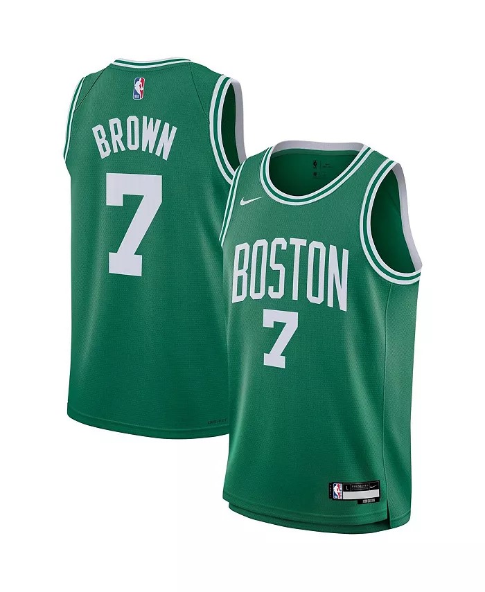 

Футболка Big Boys Jaylen Brown Kelly Green Boston Celtics Swingman Jersey - Icon Edition Nike