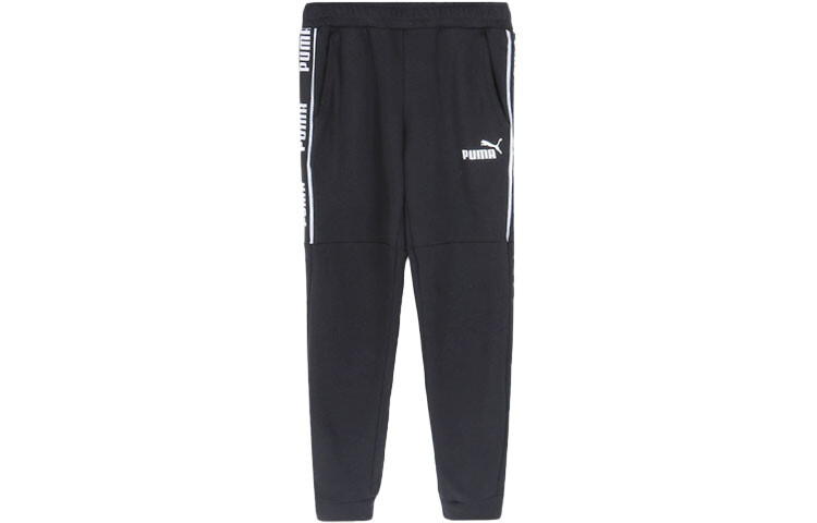 

Puma Мужские трикотажные спортивные штаны, цвет Black