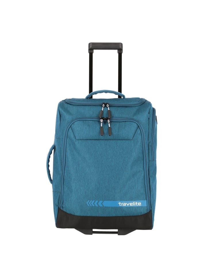 

Дорожная сумка Kick Off на 2 колесах 55 см в цвете бензин travelite