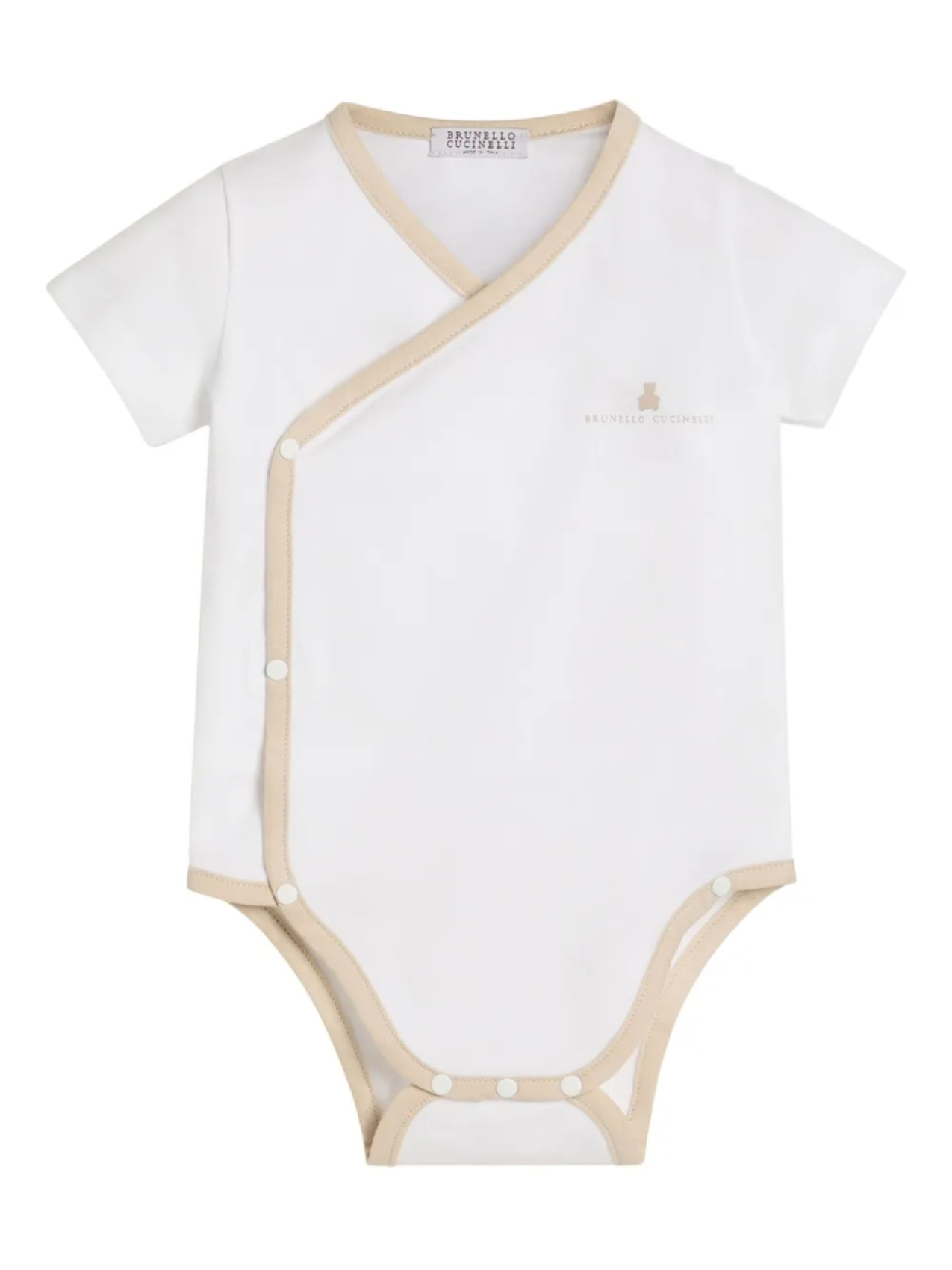

Боди Brunello Cucinelli Kids Bernie, белый
