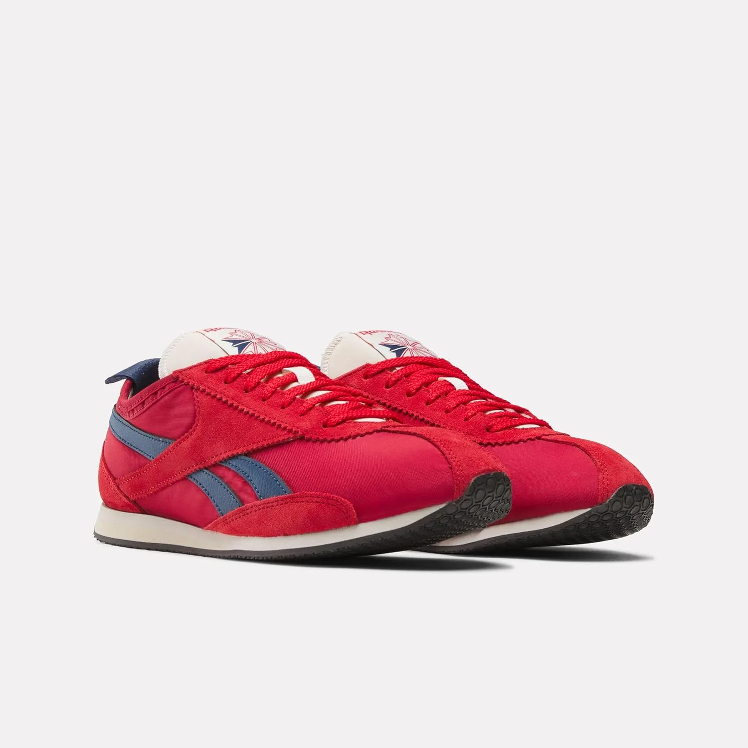 Кроссовки Reebok Unisex R400, Flash Red Vector Red Batik Blue — фото 3