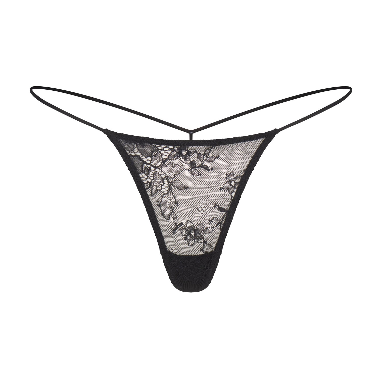 

Микро стринги SKIMS, цвет onyx