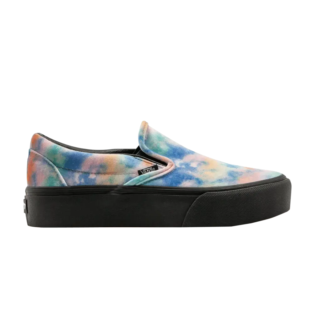

Кроссовки Classic Slip-On Platform Vans, мультиколор