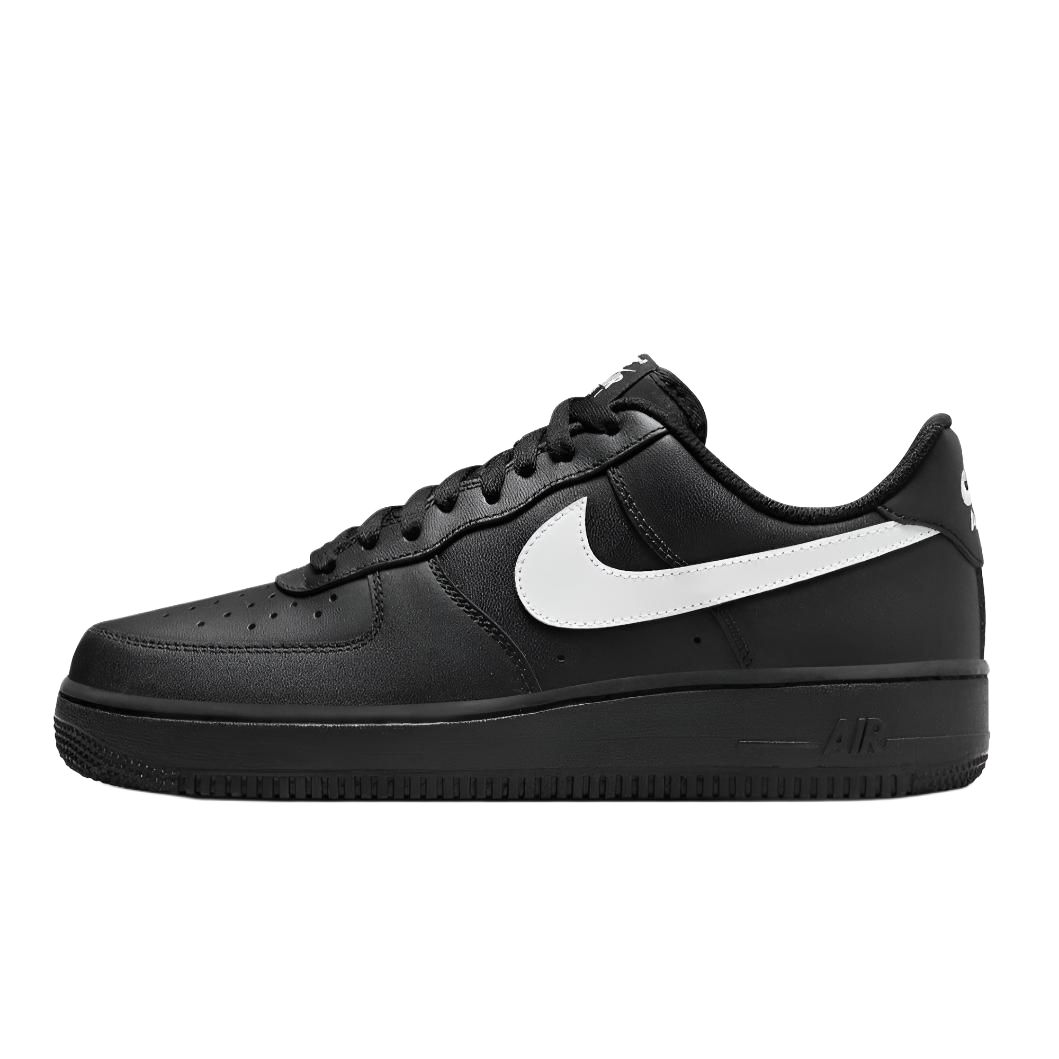Nike Кроссовки Air Force 1 Horse Year Prosperity Leather Abrasion Resistant Slip Resistant Low top Skateboard для мужчин, черные — фото 2