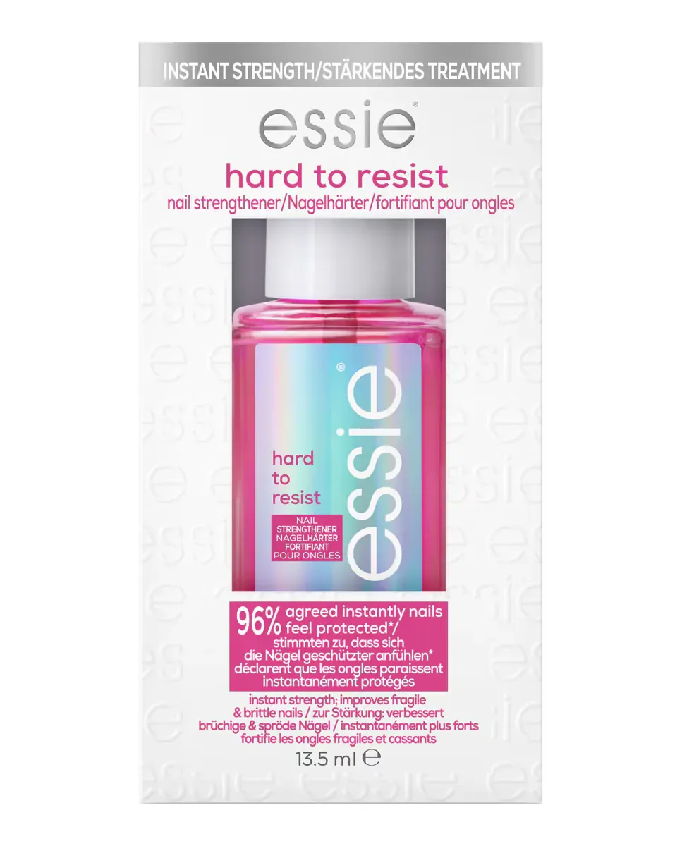 Укрепляющее средство для ногтей Hard to Resist Pink Essie — фото 3