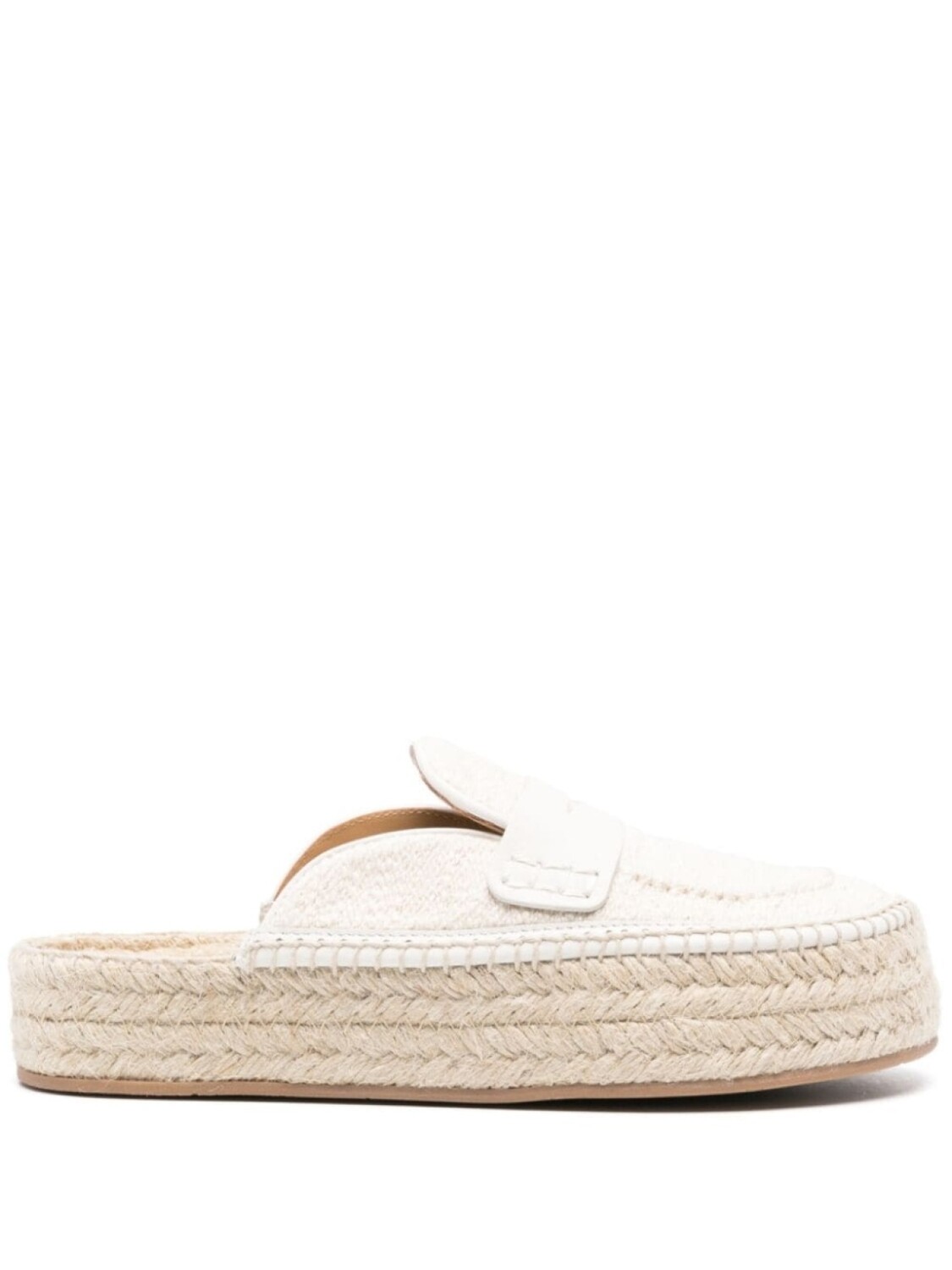 

JW Anderson мюли из ткани букле, нейтральный цвет