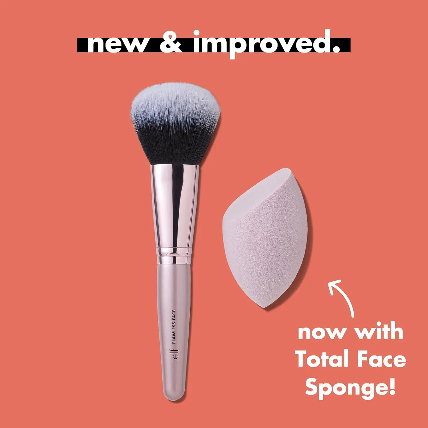 Набор для макияжа лица Complexion Brush & Sponge Duo E.L.F. — фото 4