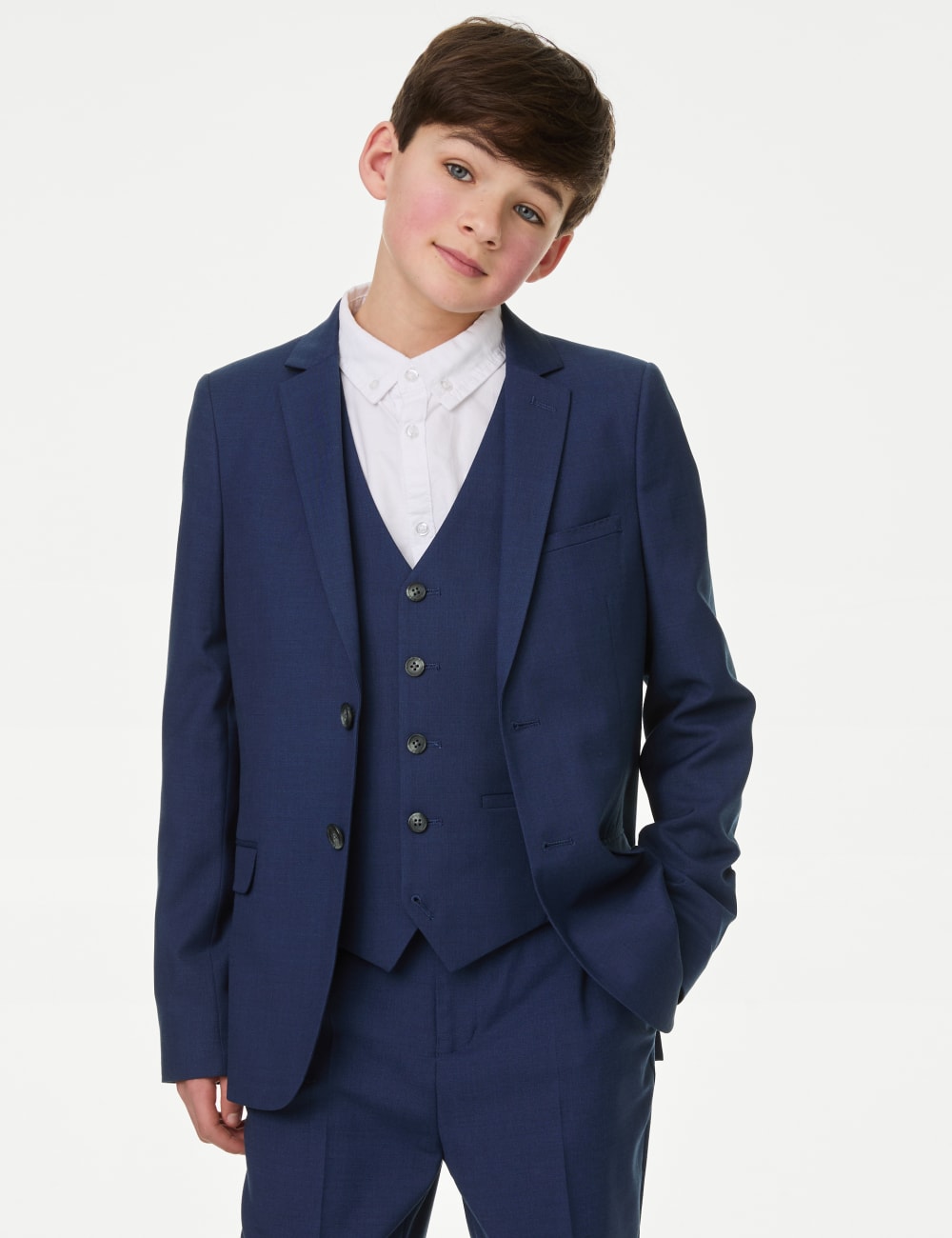 

Пиджак Mini Me Marks & Spencer, индиго