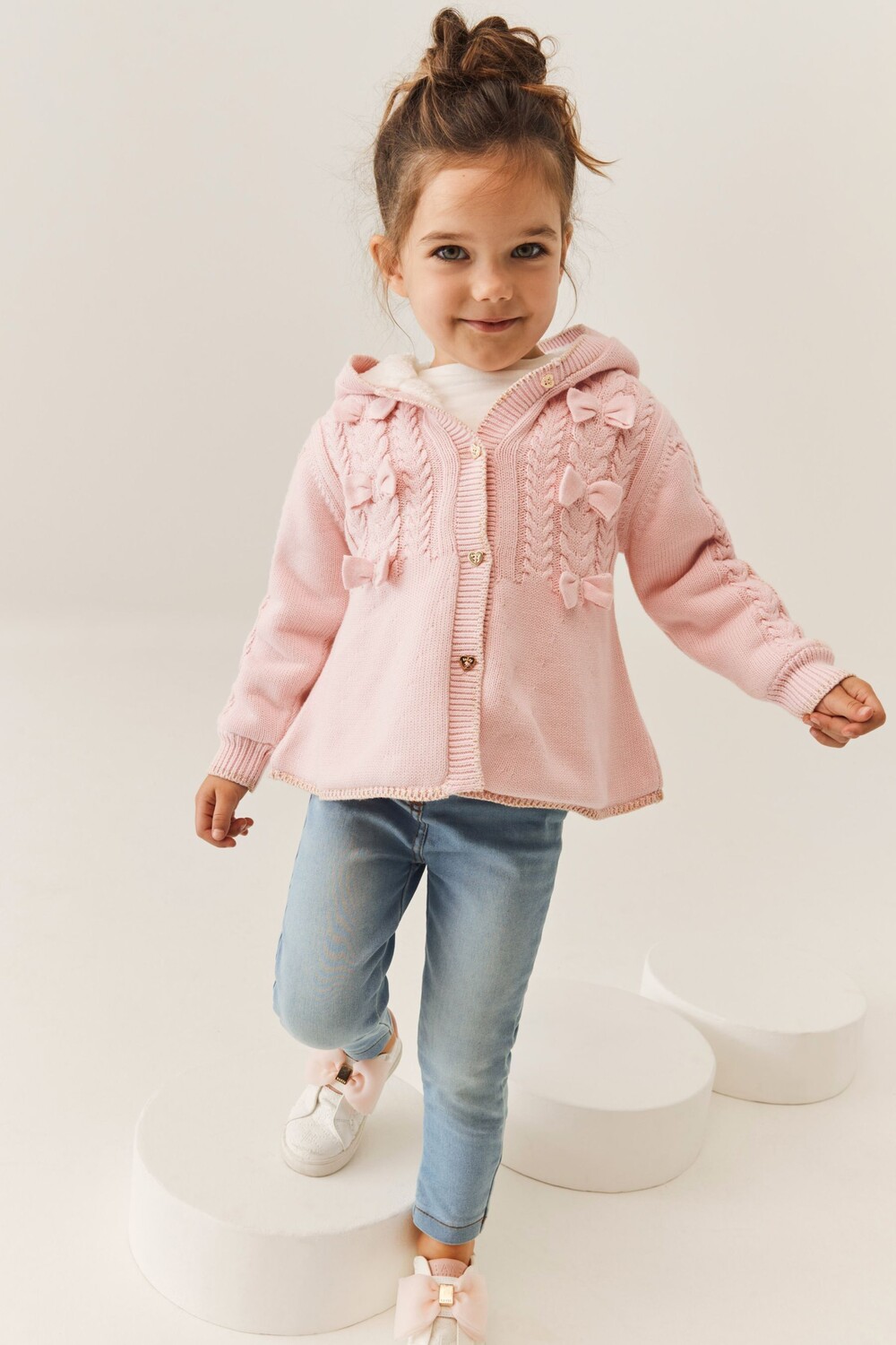 

Розовый вязаный кардиган Baker By Ted Baker, розовый