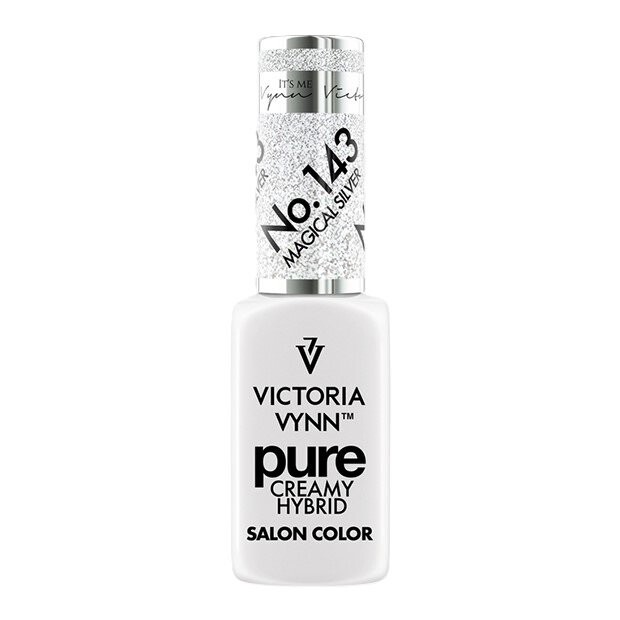 

Лак для ногтей Victoria Vynn Pure Creamy Hybrid 143 Magical Silver, 8 мл