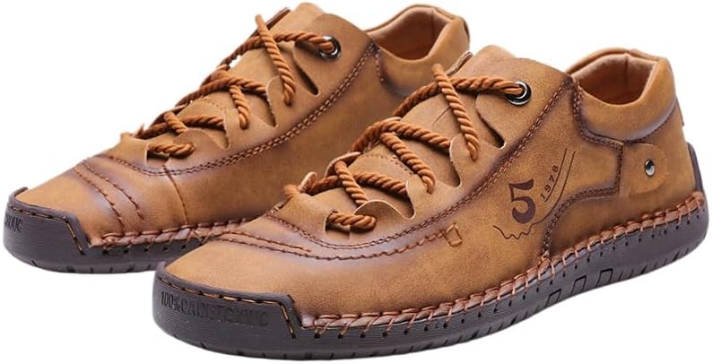 

Мужские кроссовки ручной работы, повседневные, для прогулок на открытом воздухе Fmshi, желтый