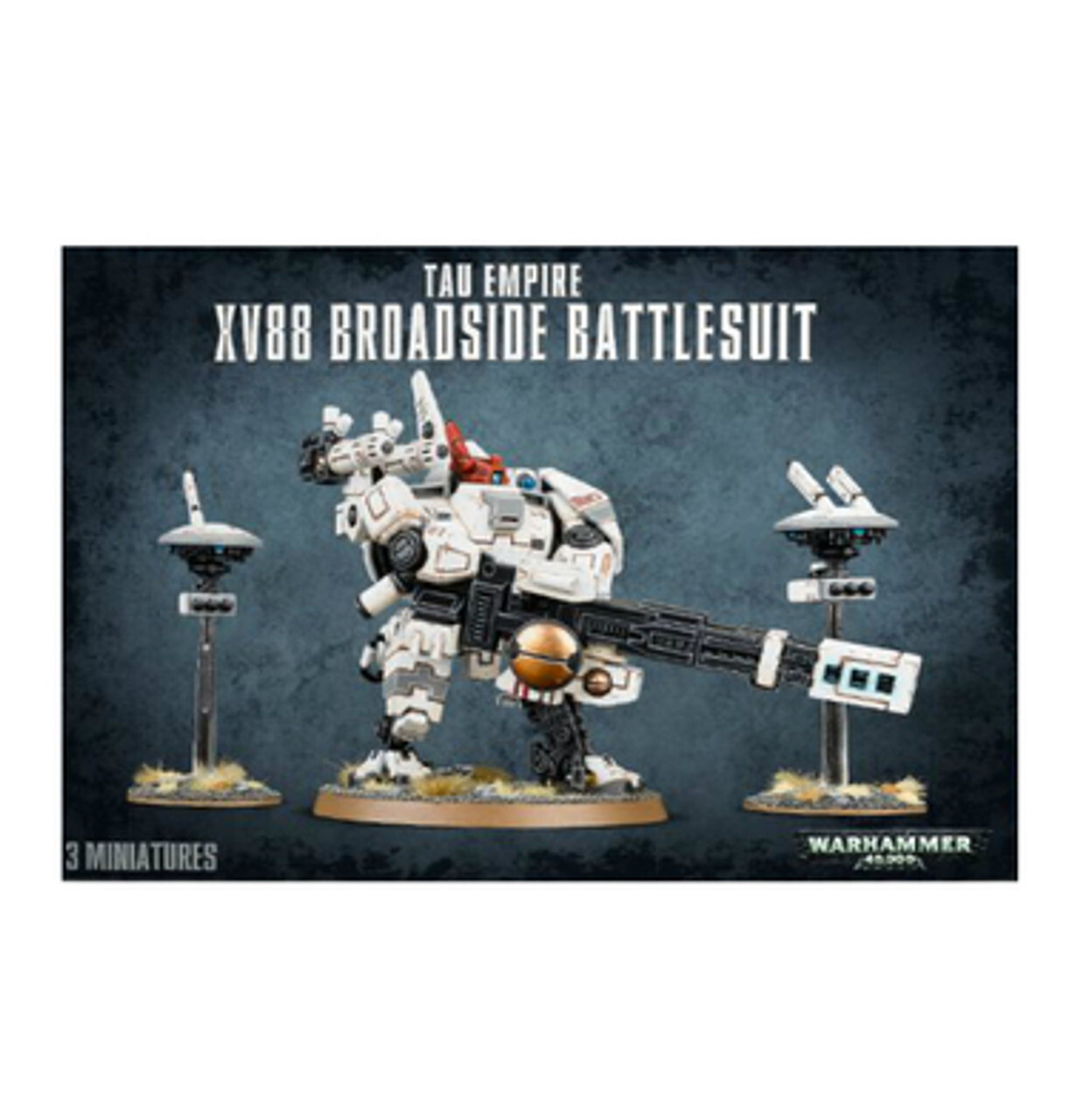 

Миниатюра Warhammer 40K: Tau Empire XV88 Broadside Battlesuit