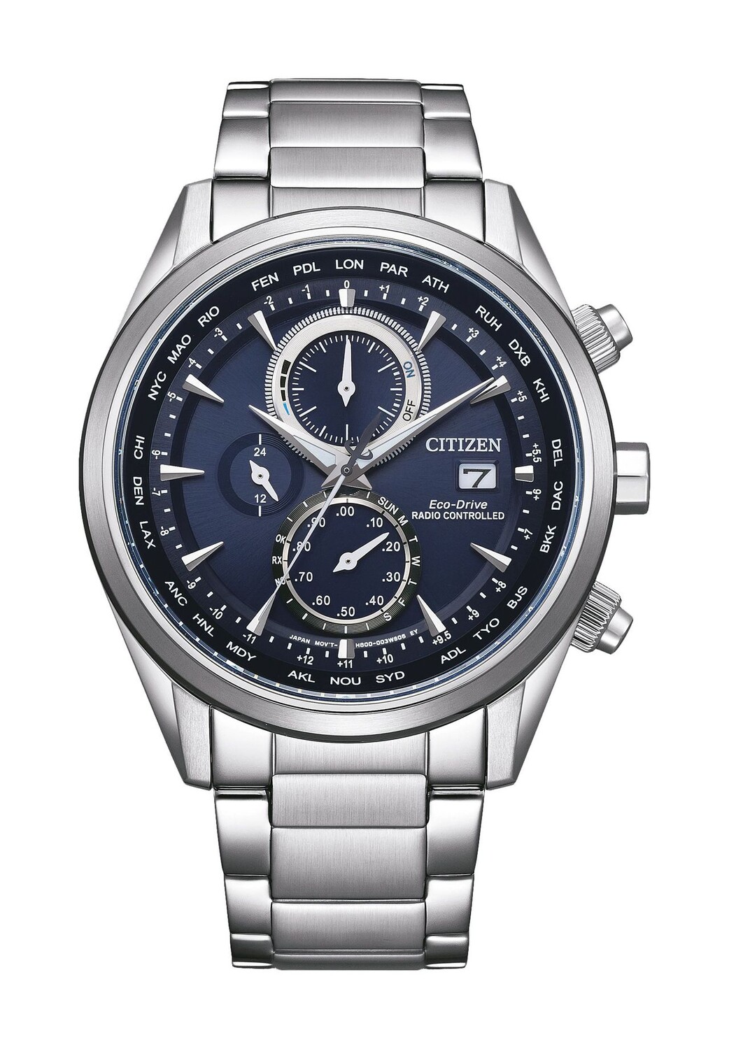 

Мужские наручные часы AT8260-85L CITIZEN, цвет Silber Blau
