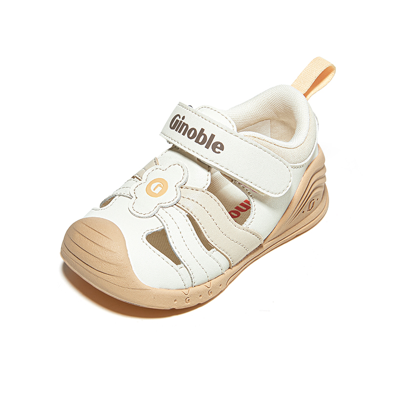 

Детская обувь Infant And Toddler GINOBLE, айвори белый/коричневыйstone коричневый